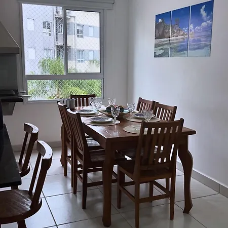 Jardim das Palmeiras II Home Resort JP2 Ubatuba - Apartamento com 2 Dorms, 1 Suíte, Churrasqueira Gourmet, Piscina Adulto e Infantil, Jacuzzi Aquecida, Sauna, Academia, Salão de Jogos e Playground-2